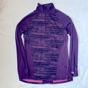 Champion Duo Dry 1/2 Zip 1/4 Pullover Workout Top Shirt Athletic Target Fitted